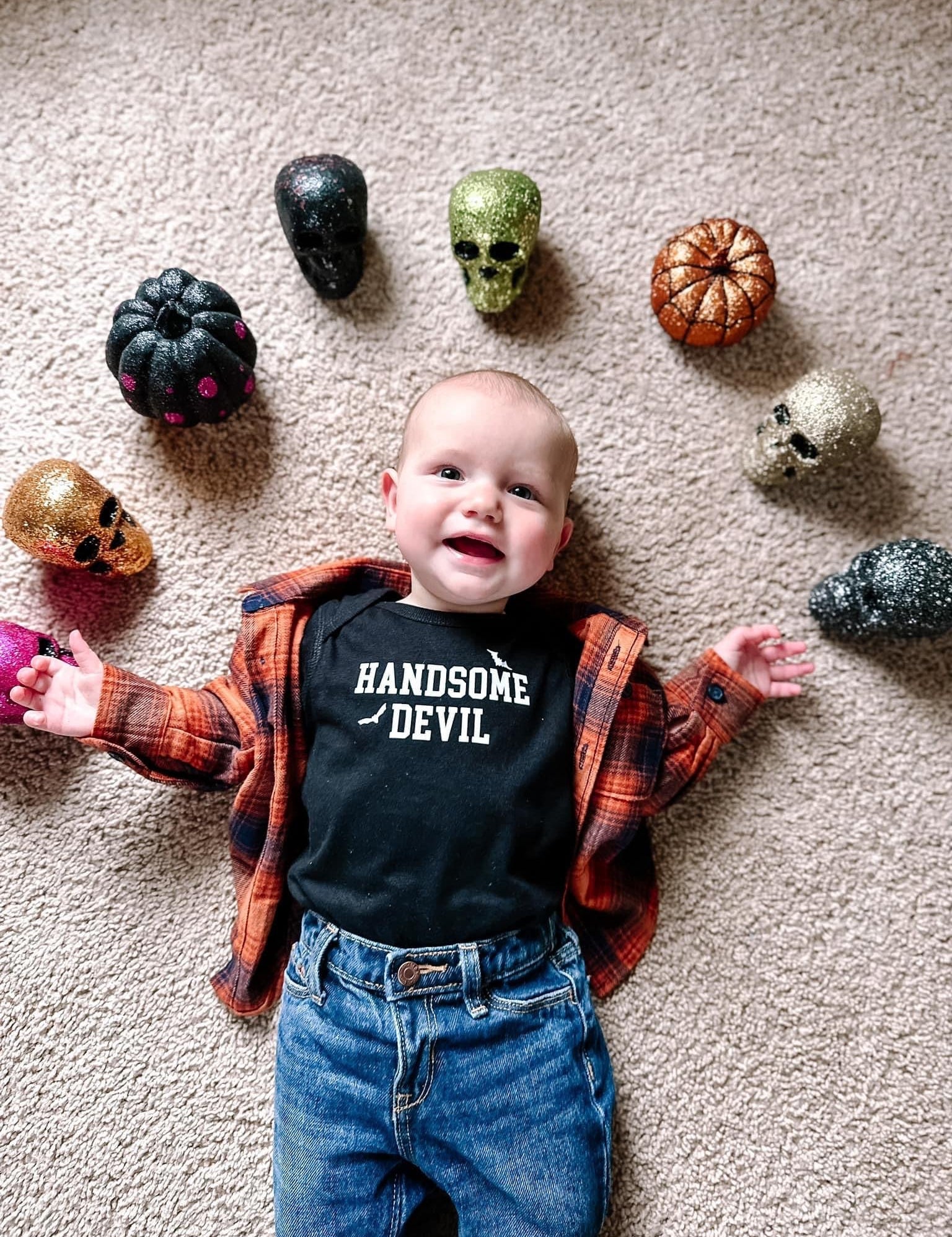 Handsome Devil - Child Long Sleeve Tee Little Mama Shirt Shop