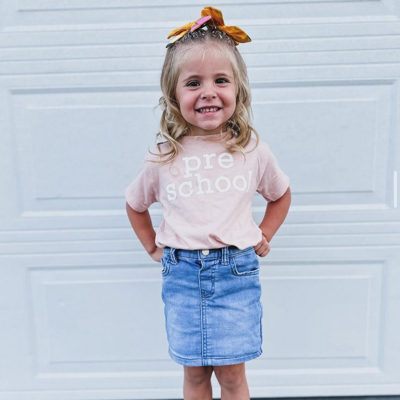 Pre School - Short Sleeve Child Shirt