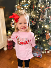 Oh Snap - Gingerbread Man - Child LONG SLEEVE Tee Little Mama Shirt Shop