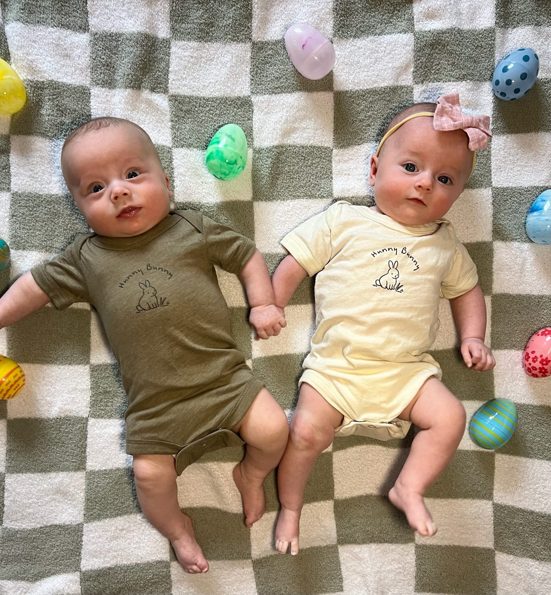 Hunny Bunny Child Tee | Cute Kids Easter Shirt Little Mama Shirt Shop LLC