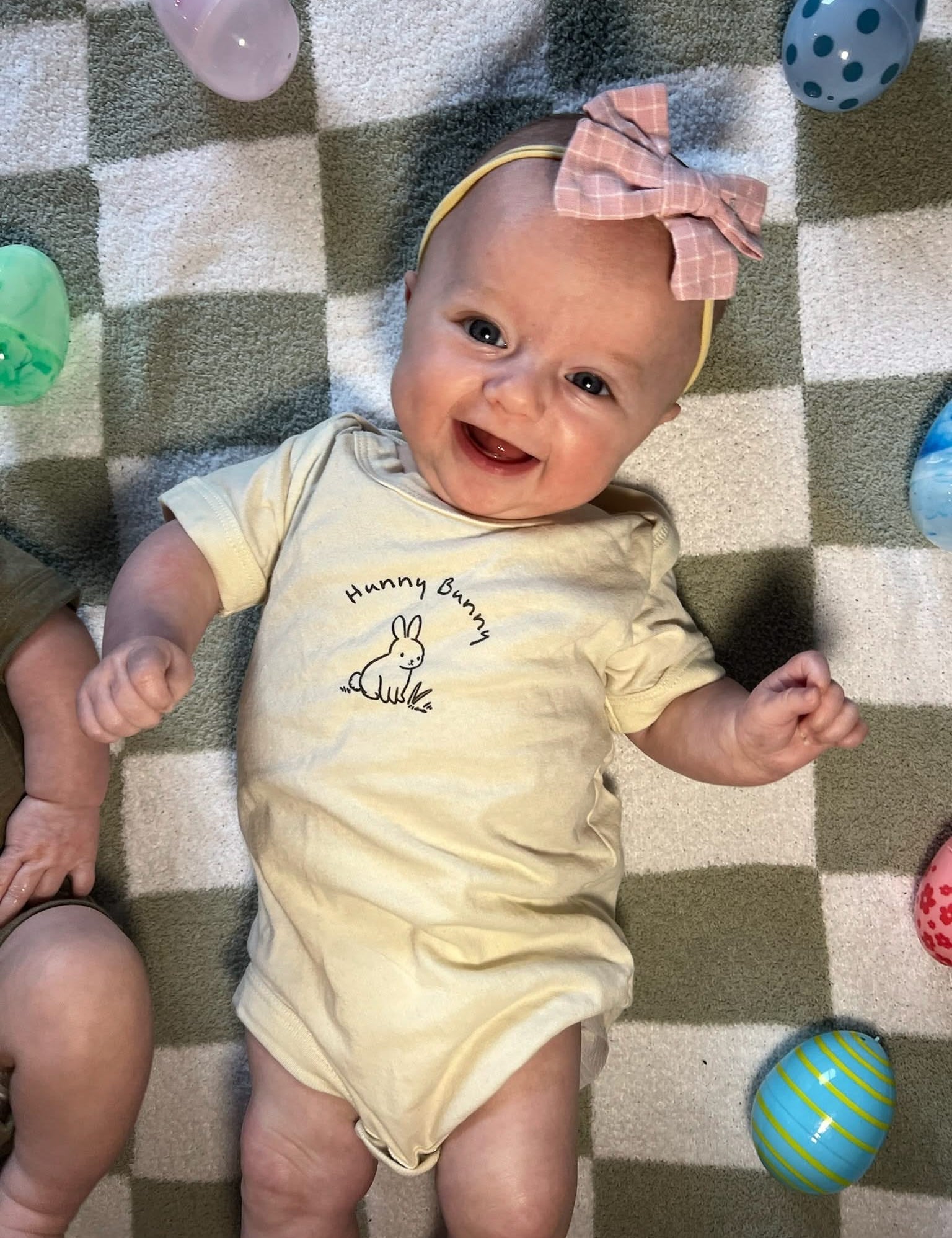 Hunny Bunny Child Tee | Cute Kids Easter Shirt Little Mama Shirt Shop LLC