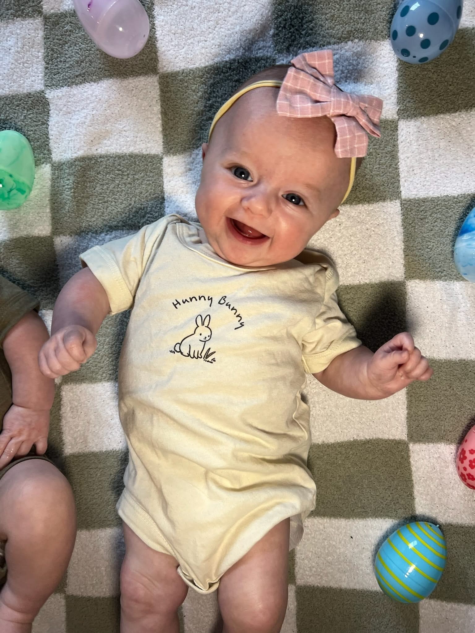 Hunny Bunny Child Tee | Cute Kids Easter Shirt Little Mama Shirt Shop LLC