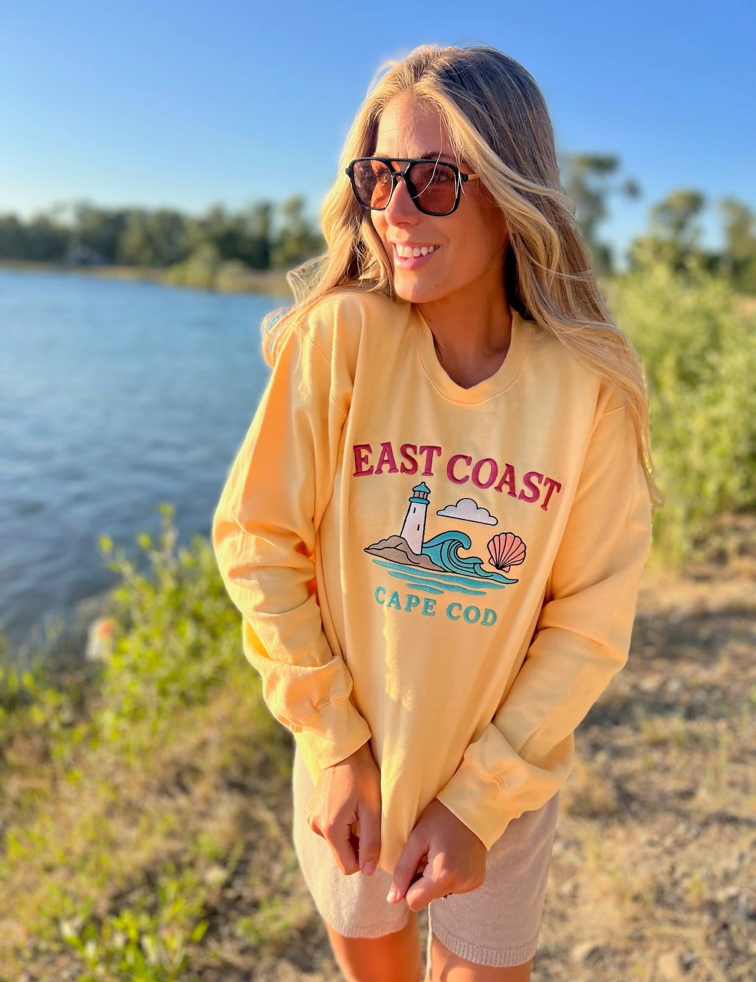 East Coast Cape Cod - Embroidery Little Mama Shirt Shop LLC