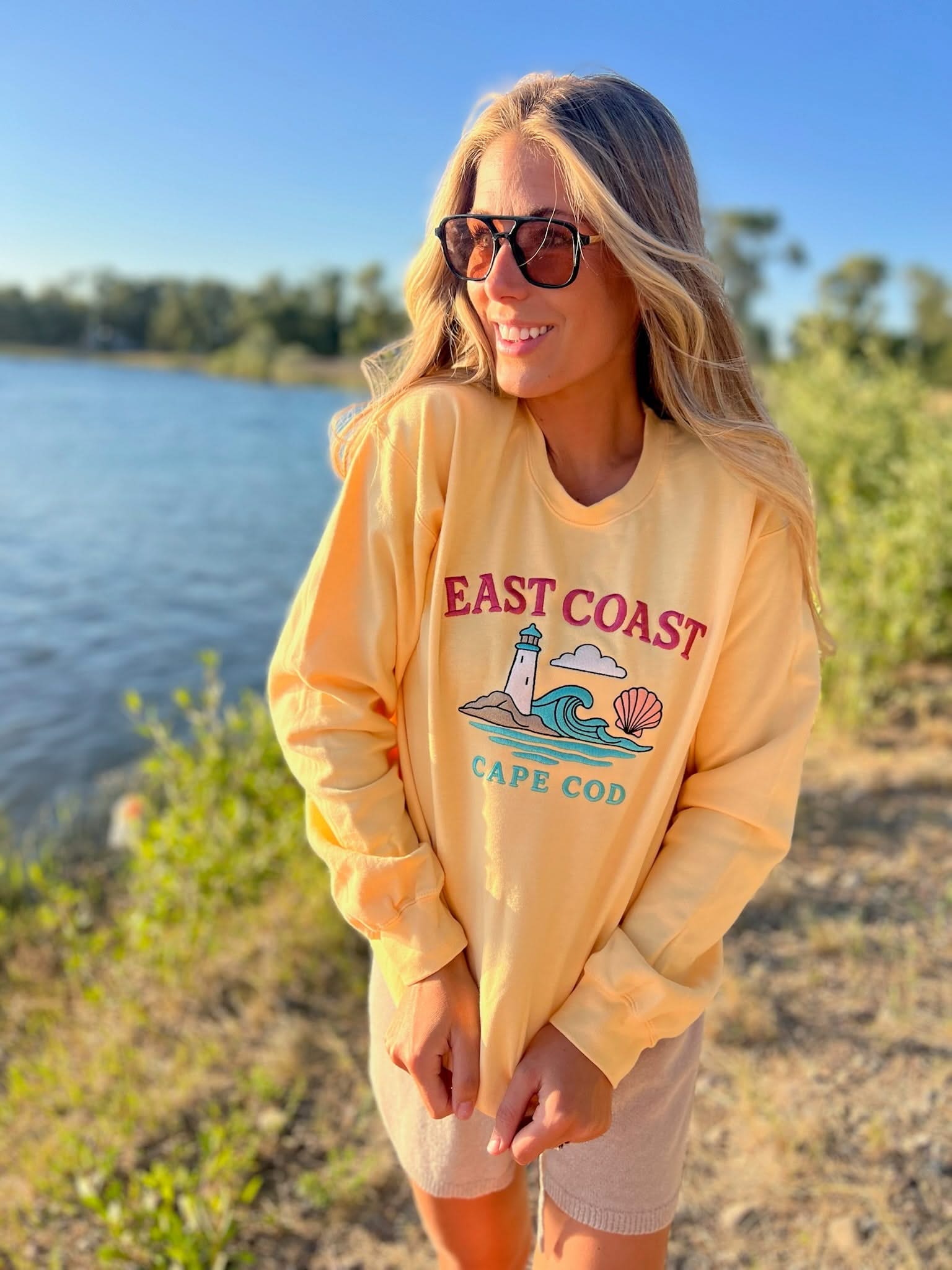 East Coast Cape Cod - Embroidery Little Mama Shirt Shop LLC
