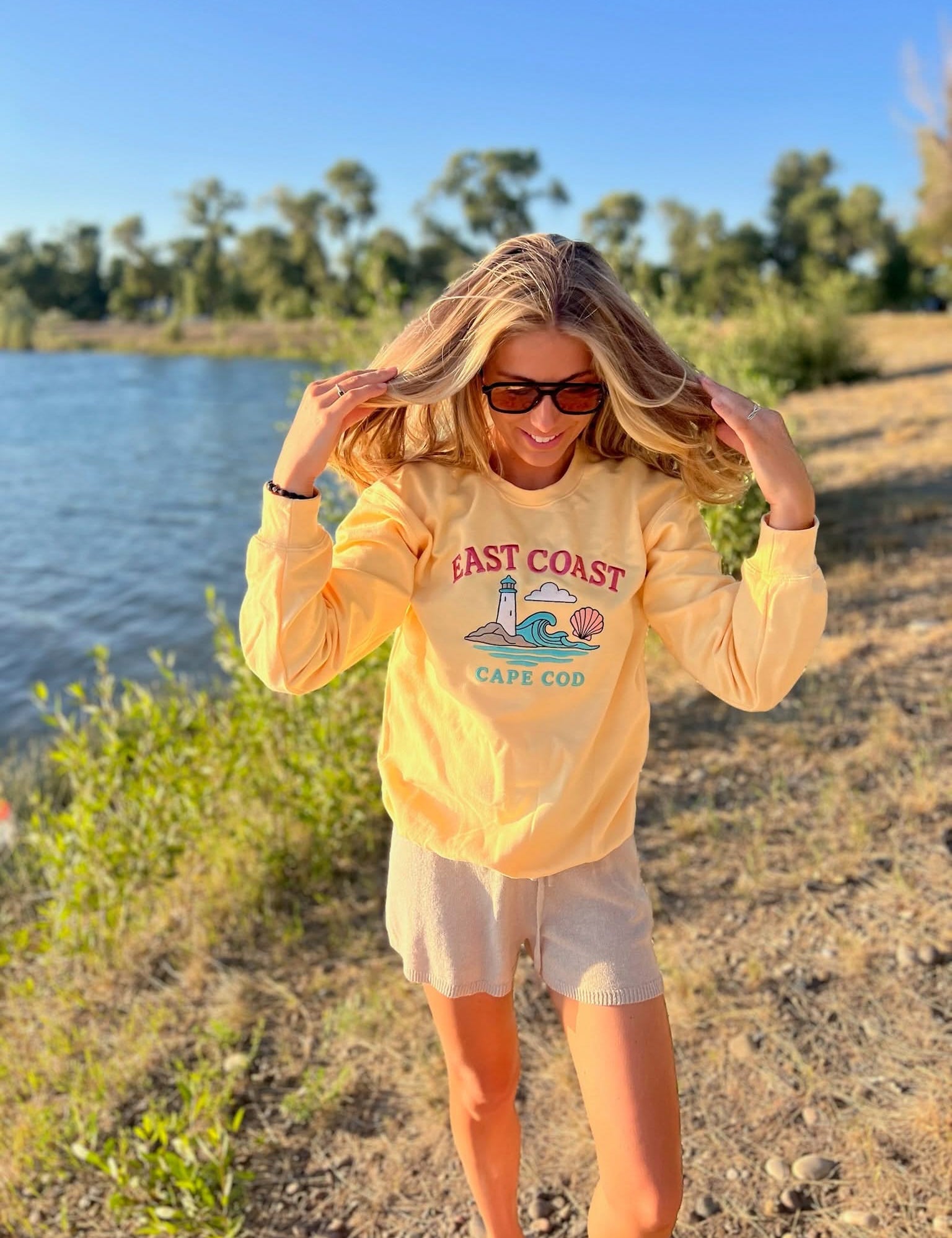 East Coast Cape Cod - Embroidery Little Mama Shirt Shop LLC