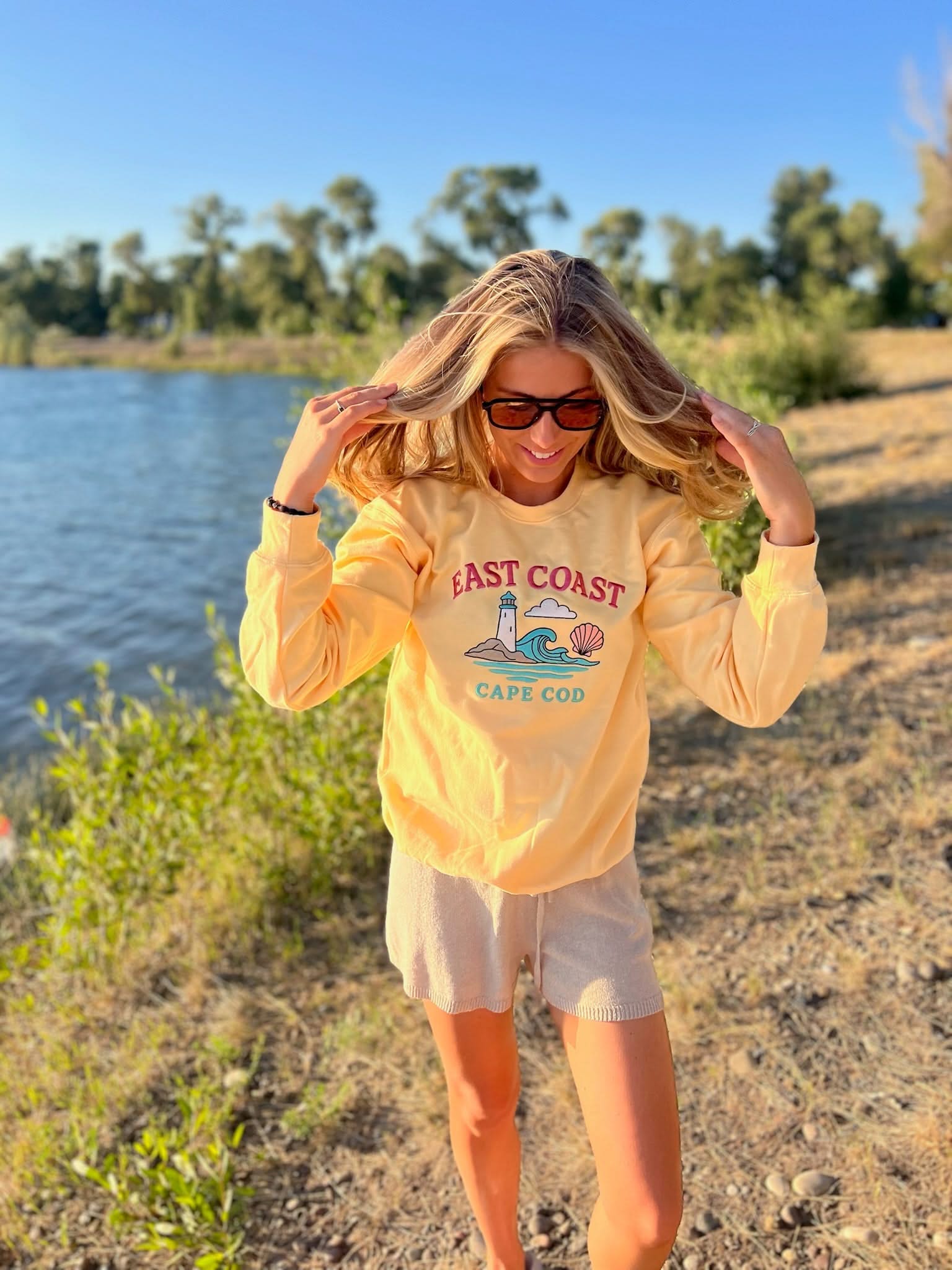 East Coast Cape Cod - Embroidery Little Mama Shirt Shop LLC