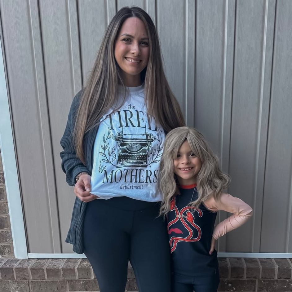 The Tired Mothers Department - Comfort Colors Tee Little Mama Shirt Shop LLC