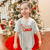 Oh Snap - Gingerbread Man - Child Tee Little Mama Shirt Shop