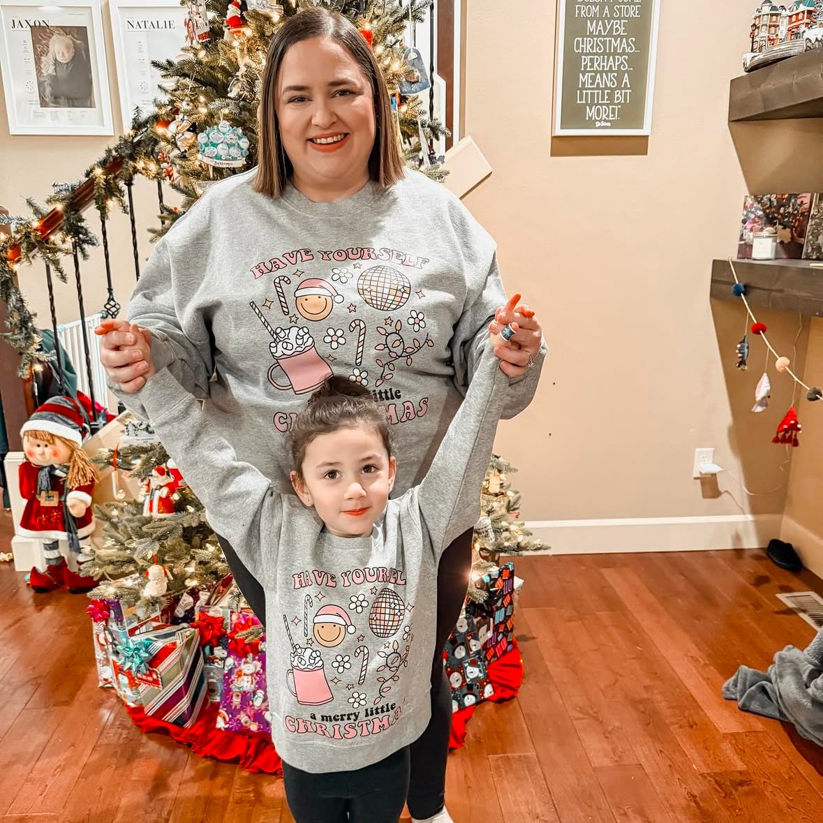Have Yourself A Merry Little Christmas - BASIC Fleece Little Mama Shirt Shop LLC