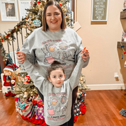 Have Yourself A Merry Little Christmas - Child Sweater Little Mama Shirt Shop