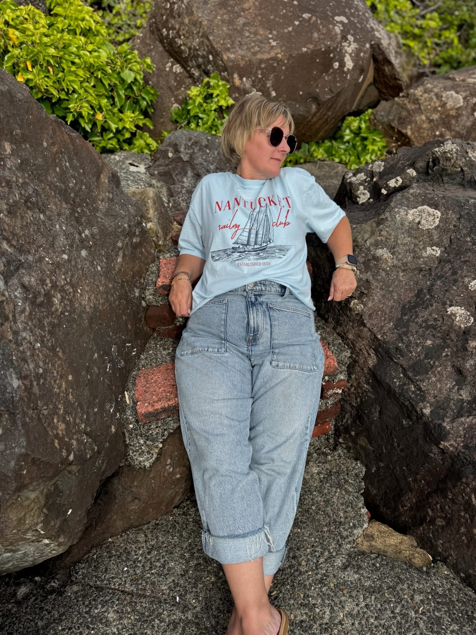 Nantucket Sailing Club Little Mama Shirt Shop LLC