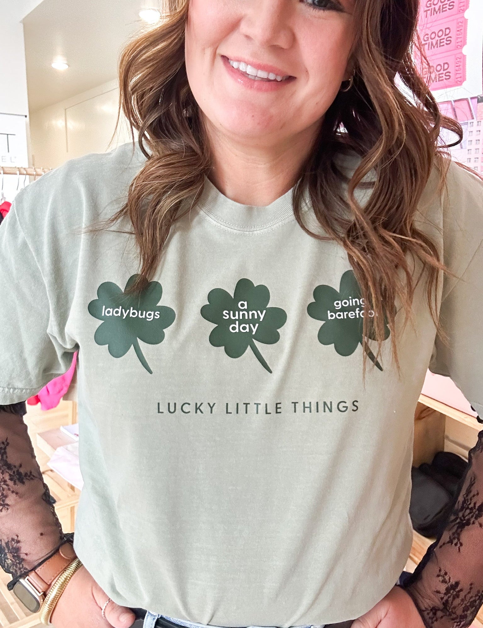 Lucky Little Things (choose 3!) - Comfort Colors Tee Little Mama Shirt Shop
