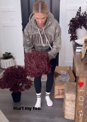 Hoodie in camo with puff print 'mother' on chest, customer photo – Little Mama Shirt Shop