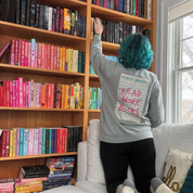 READ MORE BOOKS - Pigment Crewneck Sweatshirt Little Mama Shirt Shop LLC