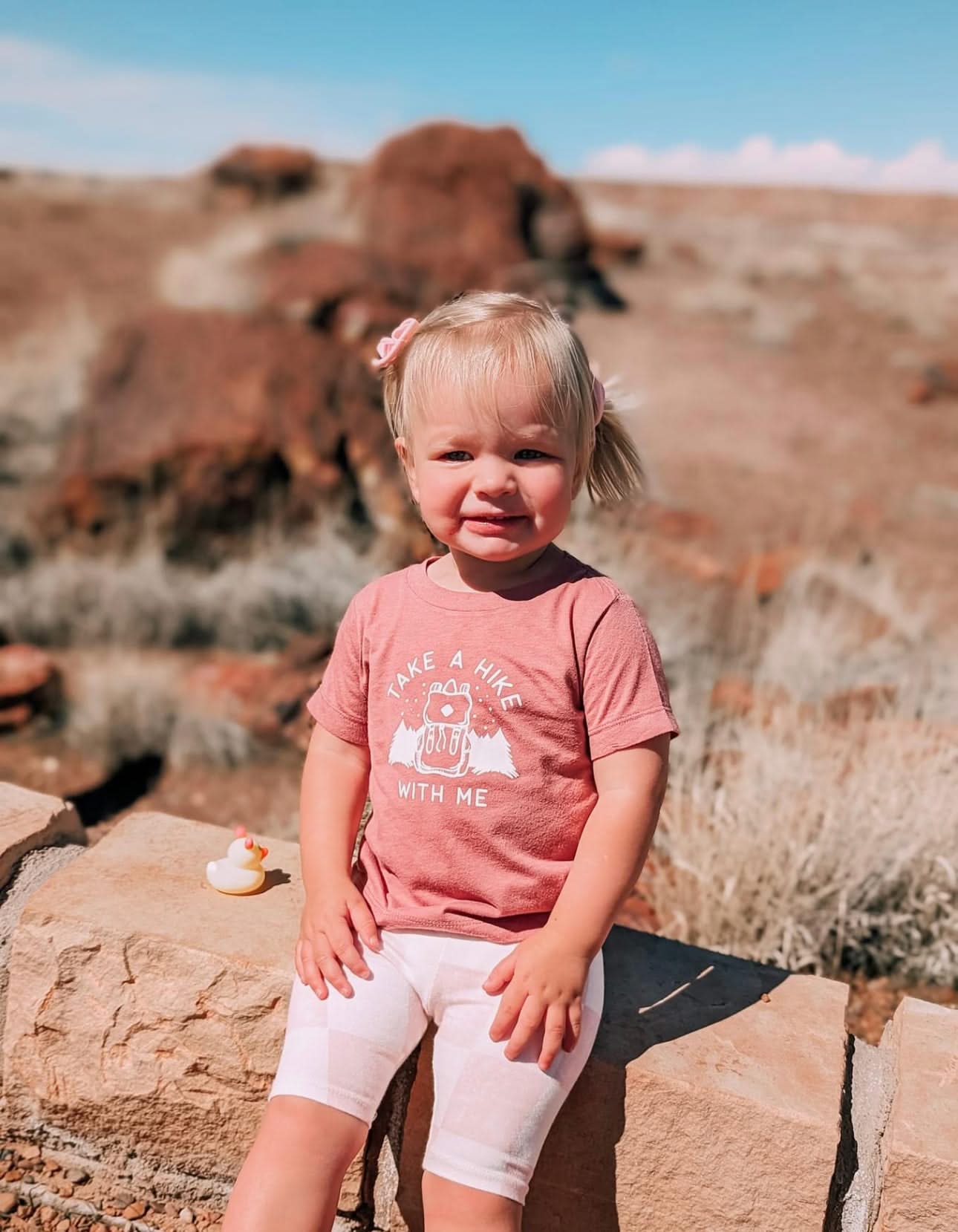 TAKE A HIKE WITH ME - Short Sleeve Child Shirt Little Mama Shirt Shop