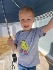 Playful Duck Child Tee | Cute Kids Spring Graphic Shirt Little Mama Shirt Shop LLC