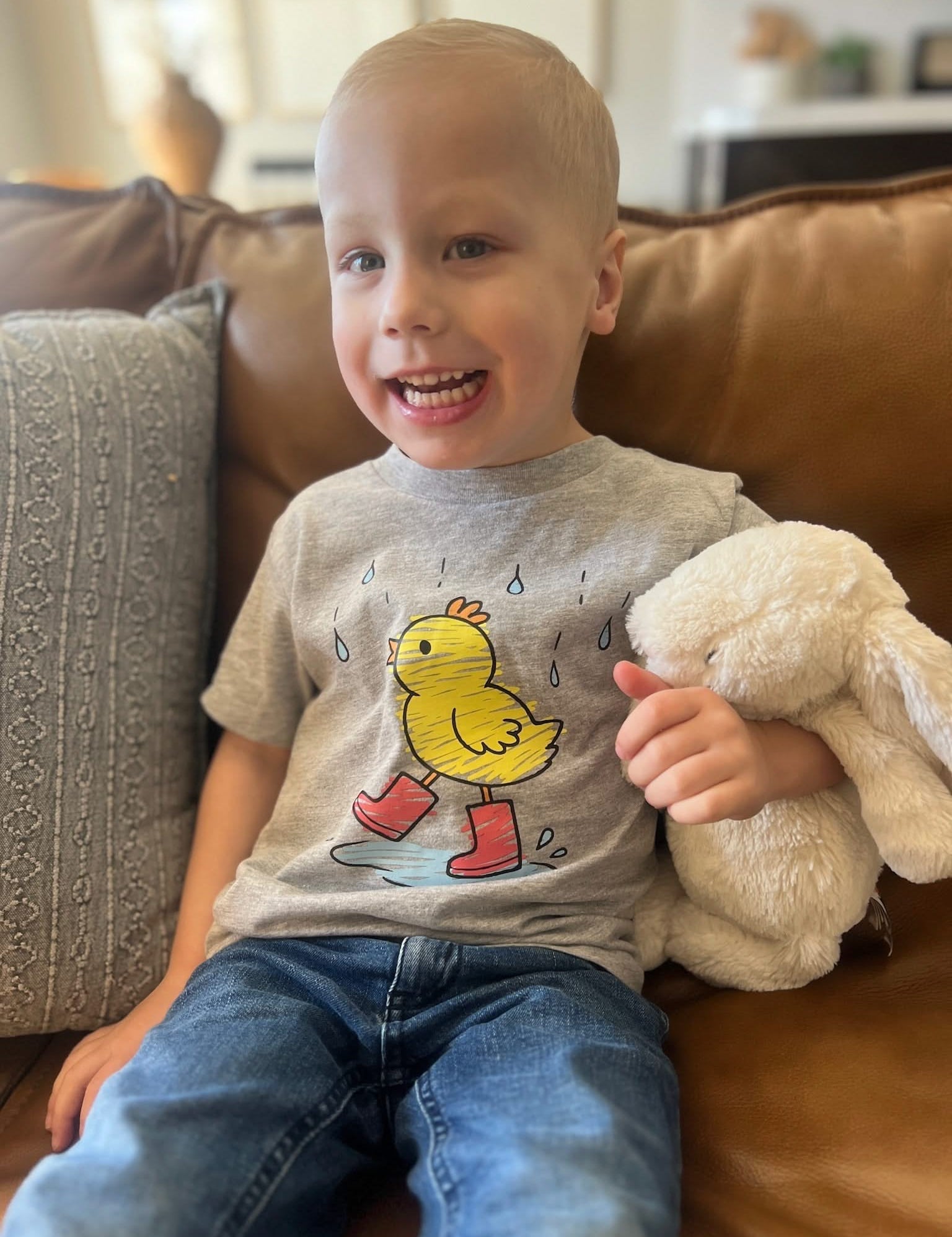 Playful Duck Child Tee | Cute Kids Spring Graphic Shirt Little Mama Shirt Shop LLC