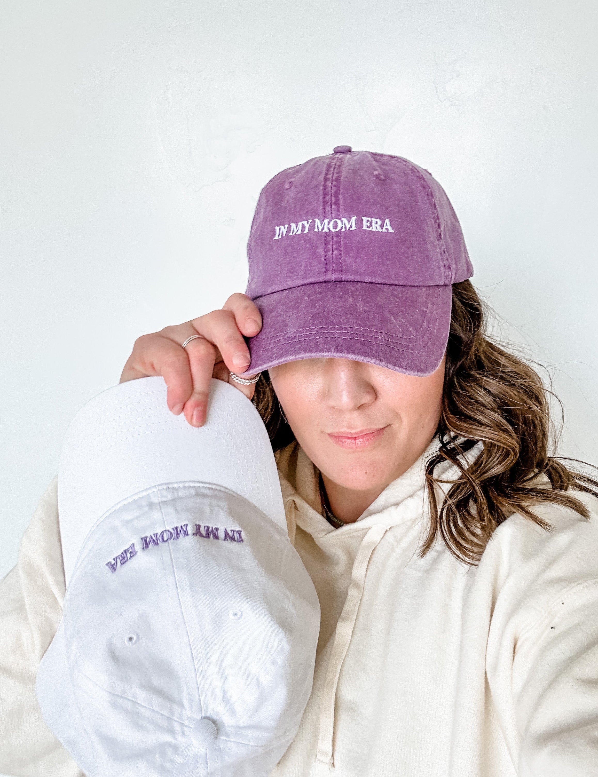 ✨ IN MY MOM ERA™ ✨ - ADULT BASEBALL CAP Little Mama Shirt Shop