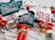 Christmas Gingham | Choose Your Name Kids Tee | Personalized Christmas Shirt Little Mama Shirt Shop LLC