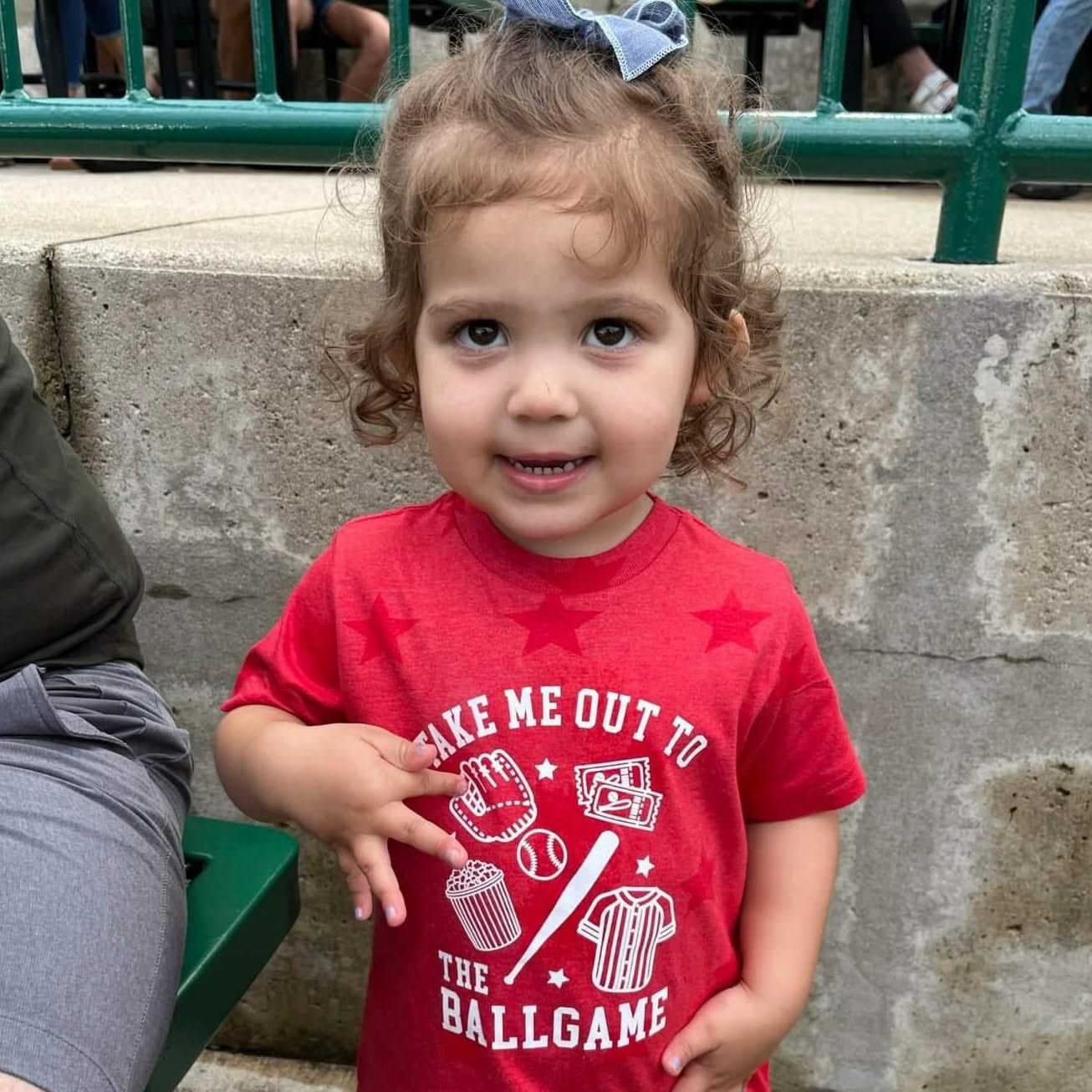 Take Me Out to the Ballgame - Short Sleeve Child Shirt Little Mama Shirt Shop