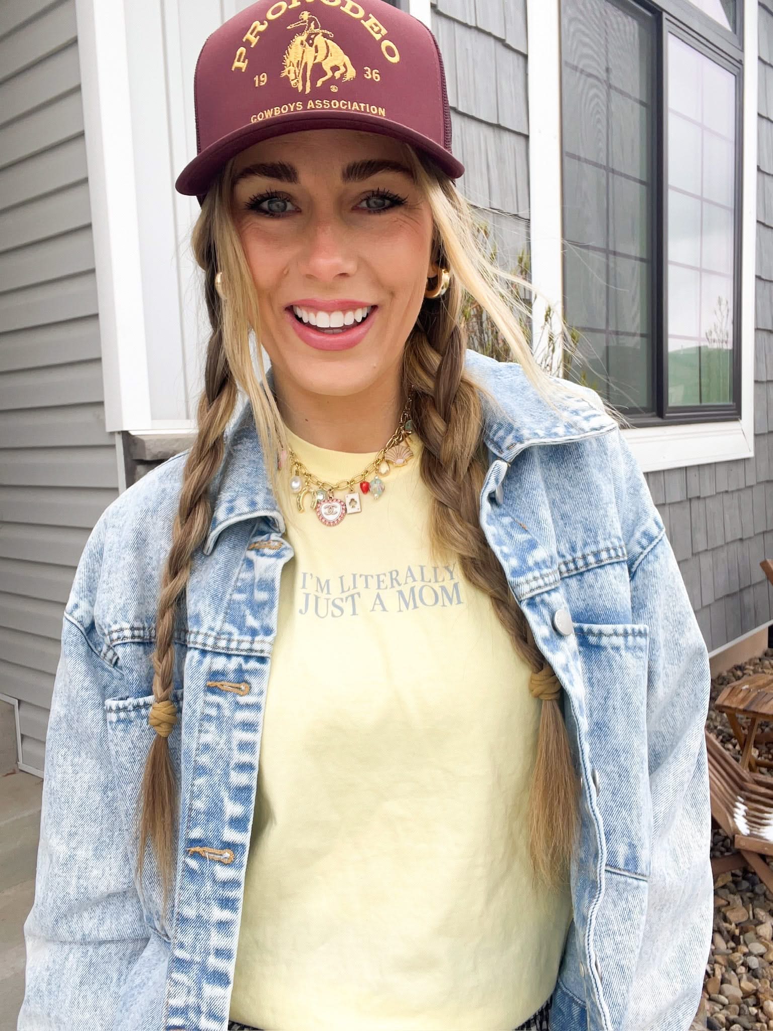 Literally Just A Mom - Mother's Day 2026 - Comfort Colors Tee Little Mama Shirt Shop LLC