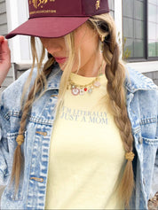 Literally Just A Mom - Mother's Day 2026 - Comfort Colors Tee Little Mama Shirt Shop LLC