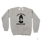I Made My Family Disappear - BASIC Fleece Little Mama Shirt Shop LLC