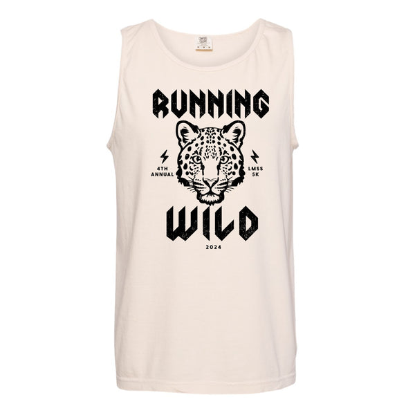 Comfort Colors Tank - RUNNING WILD - 2024 5K Registration and Race Day Shirt