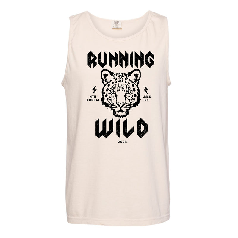 Comfort Colors Tank - RUNNING WILD - 2024 5K Registration and Race Day Shirt