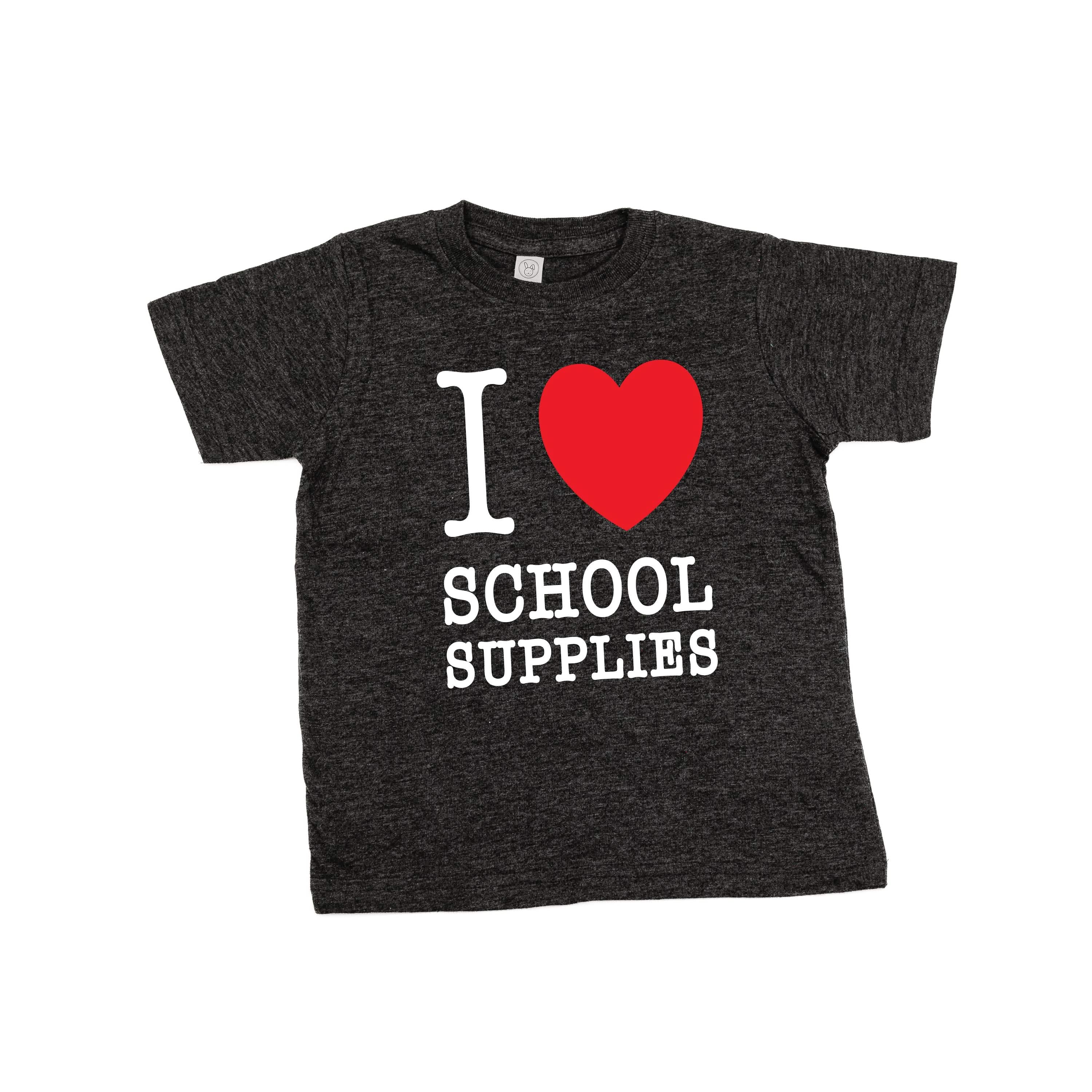 I ♥ School Supplies - Child Tee Little Mama Shirt Shop