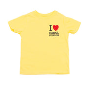 I ♥ School Supplies - Child Tee Little Mama Shirt Shop