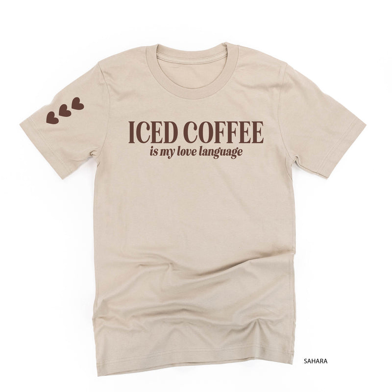 Iced Coffee Is My Love Language (sd) - Unisex Tee