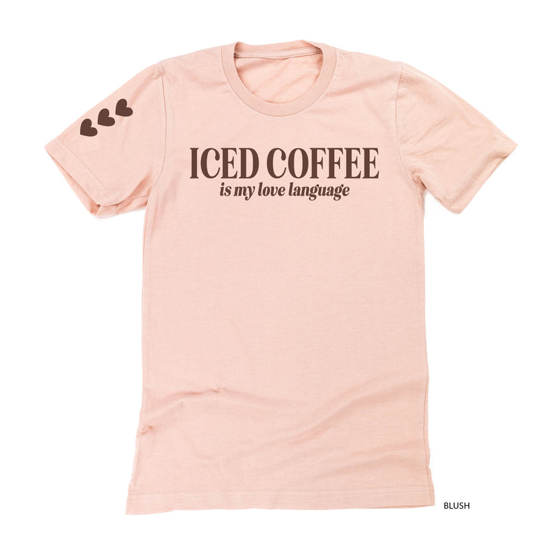 Iced Coffee Is My Love Language (sd) - Unisex Tee