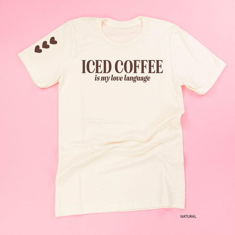 Iced Coffee Is My Love Language (sd) - Unisex Tee