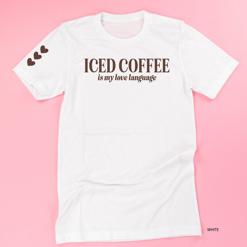 Iced Coffee Is My Love Language (sd) - Unisex Tee