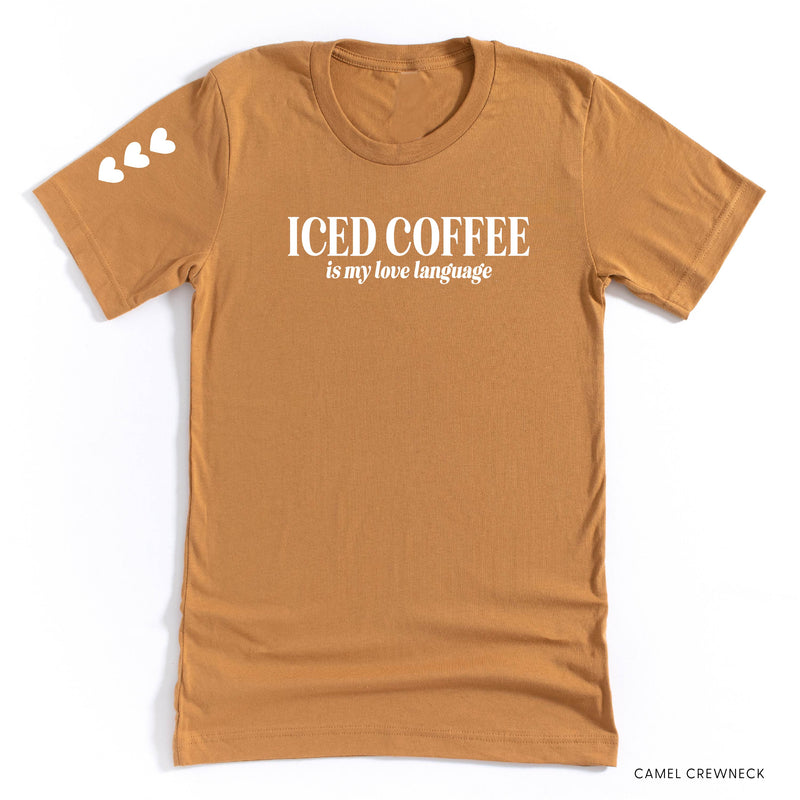 Iced Coffee Is My Love Language (sd) - Unisex Tee