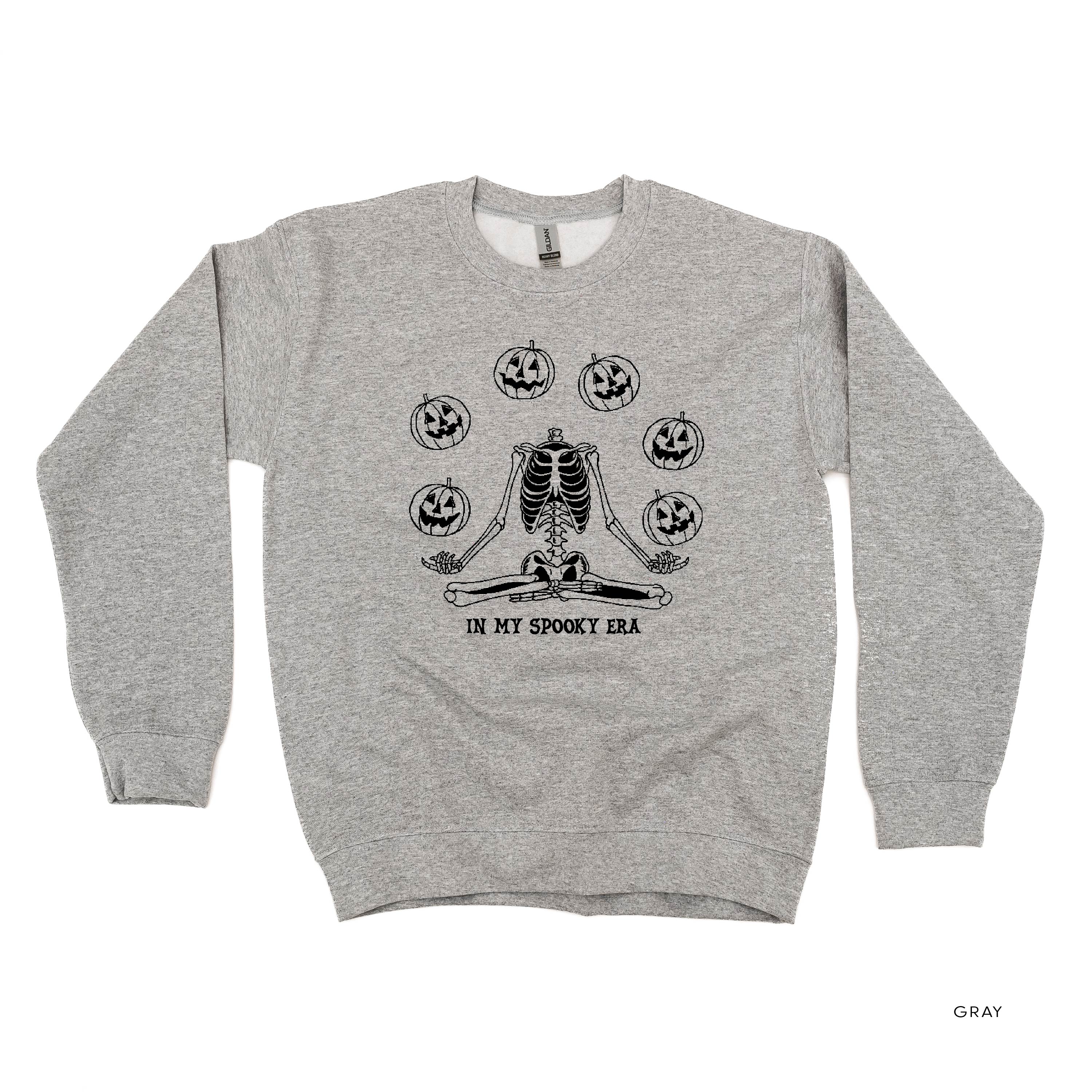 In My Spooky Era - Basic Fleece Crewneck Little Mama Shirt Shop LLC