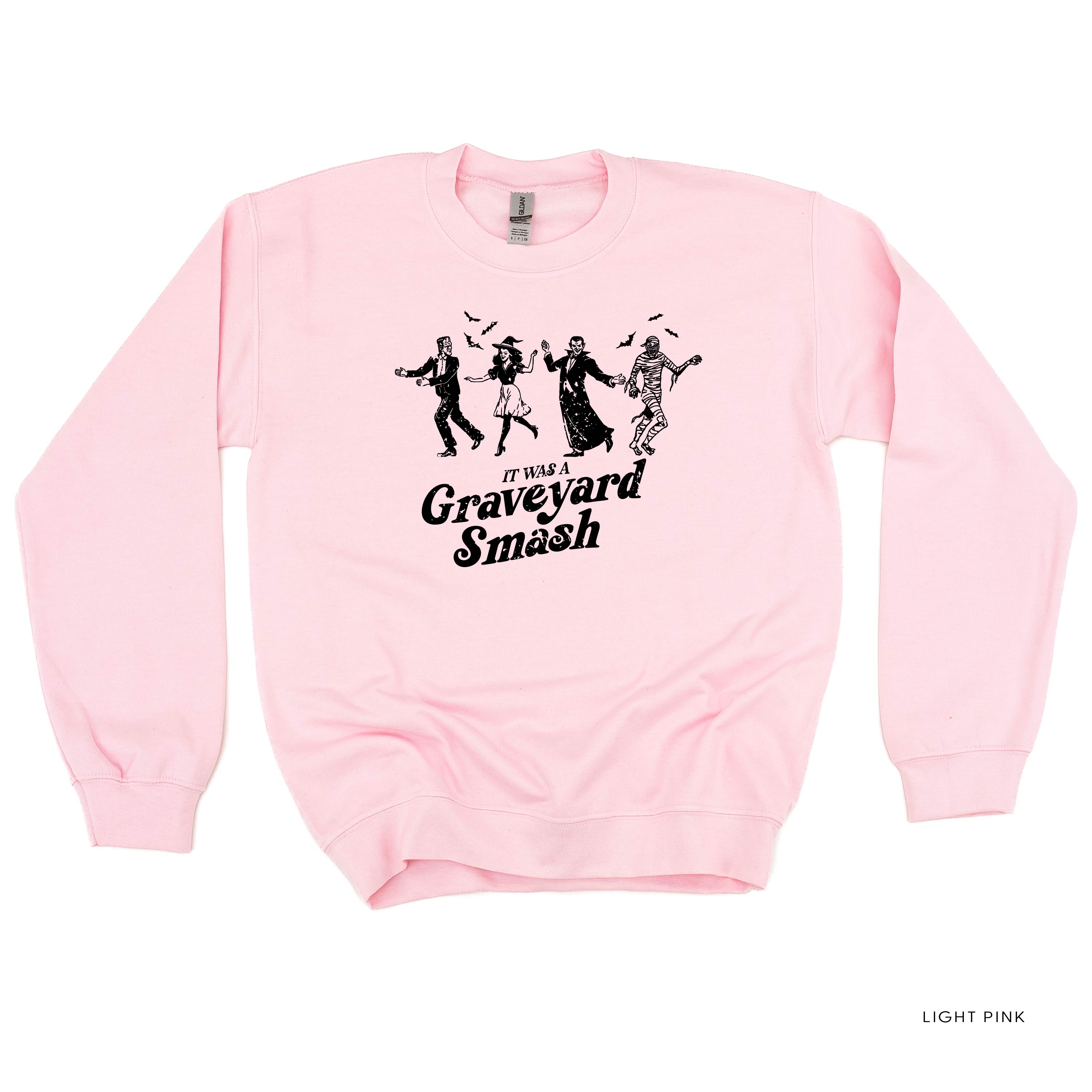It Was a Graveyard Smash - Basic Fleece Crewneck Little Mama Shirt Shop LLC