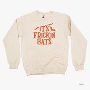 It's Frickin Bats - Basic Fleece Crewneck Little Mama Shirt Shop LLC