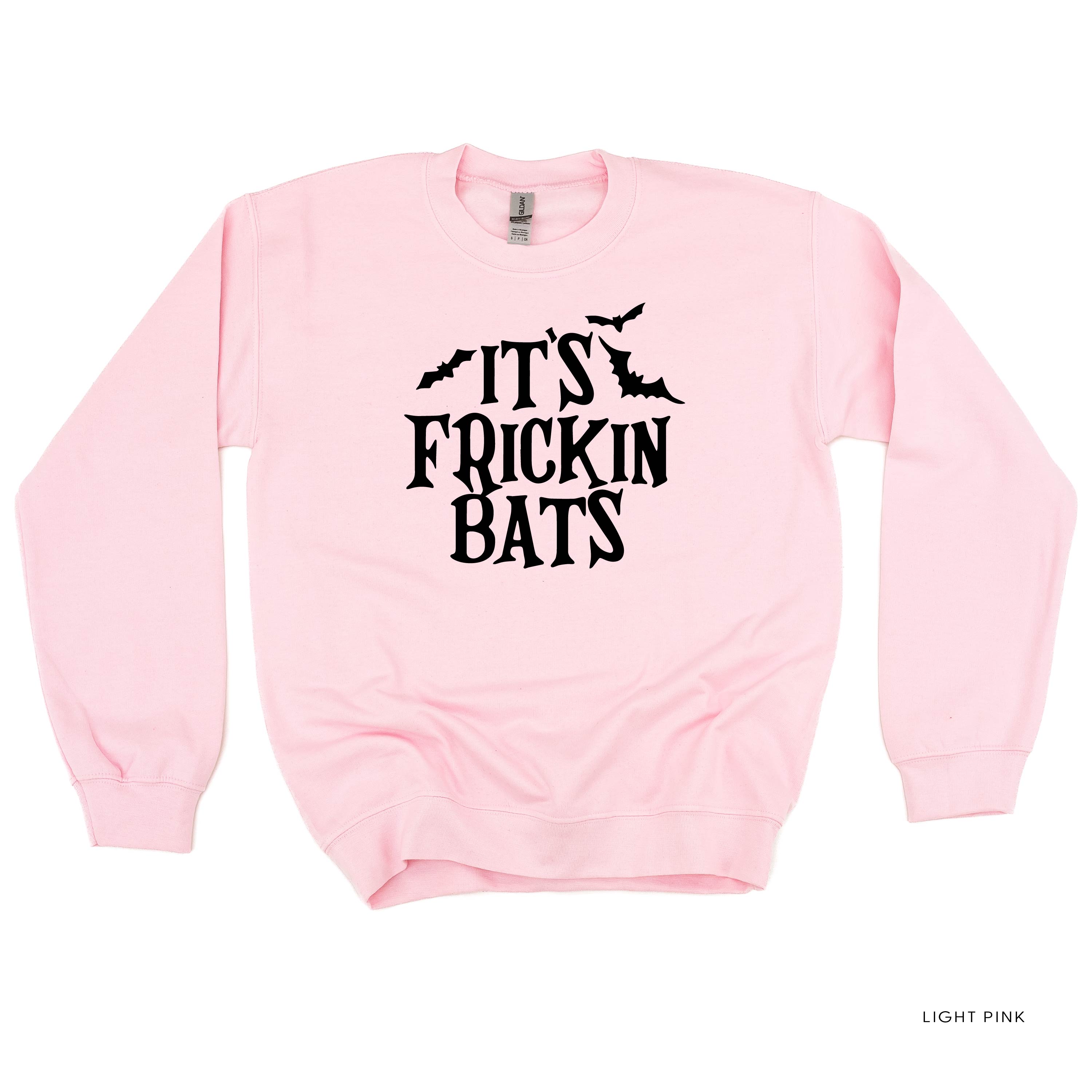 It's Frickin Bats - Basic Fleece Crewneck Little Mama Shirt Shop LLC