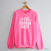 It's Frickin Bats - Basic Fleece Crewneck Little Mama Shirt Shop LLC