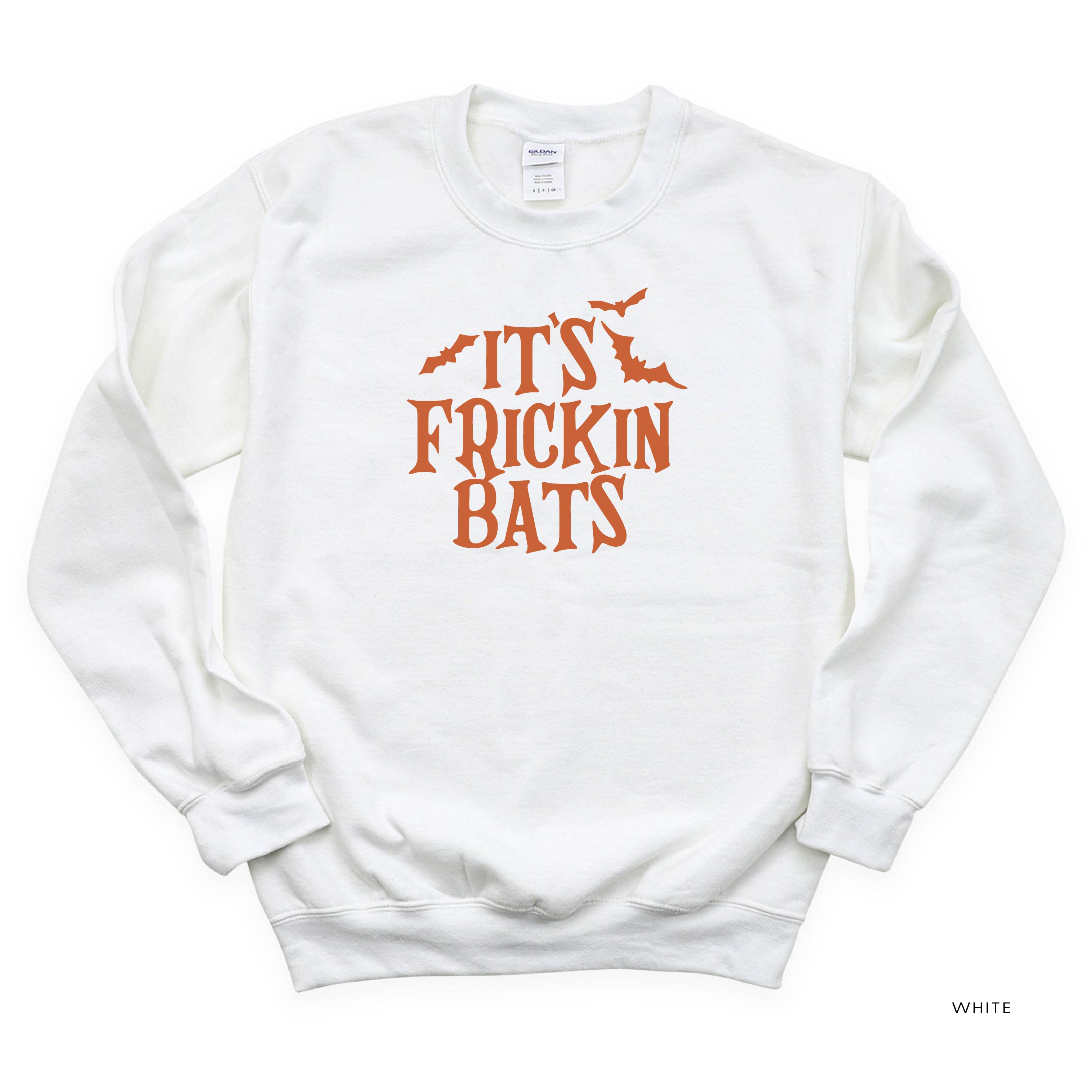 It's Frickin Bats - Basic Fleece Crewneck Little Mama Shirt Shop LLC