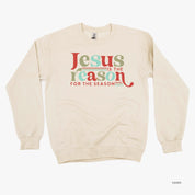 Jesus Is The Reason For The Season - BASIC Fleece Little Mama Shirt Shop LLC