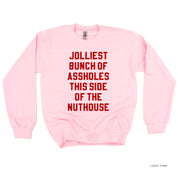 Jolliest Bunch Of Assholes This Side Of The Nuthouse - BASIC Fleece Little Mama Shirt Shop LLC