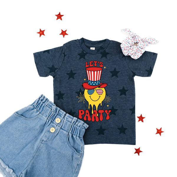 Let's Party - Smiley - Short Sleeve STAR Child Shirt
