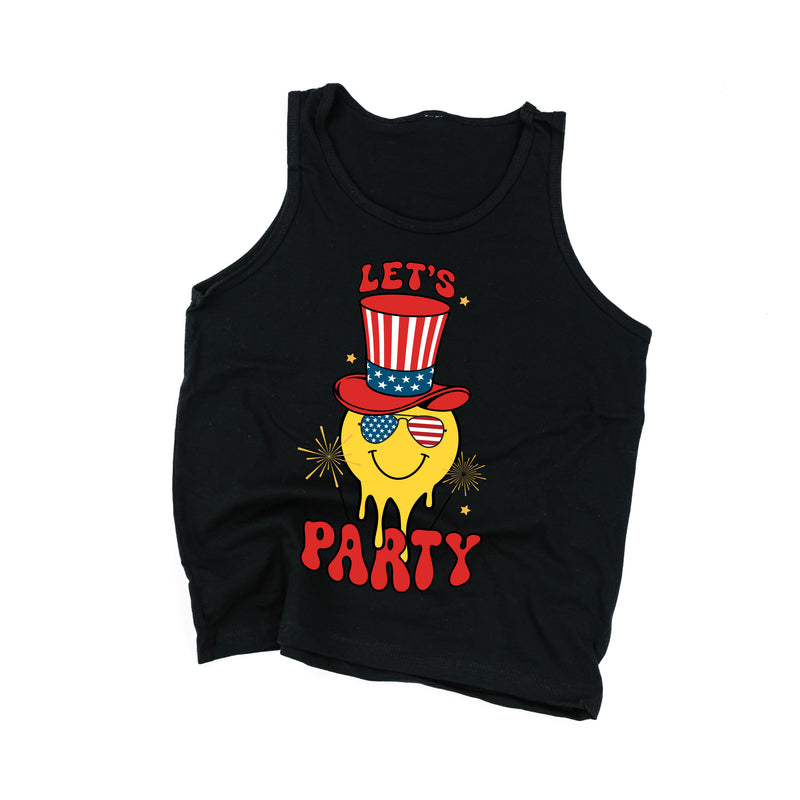 Let's Party - Smiley - CHILD Jersey Tank