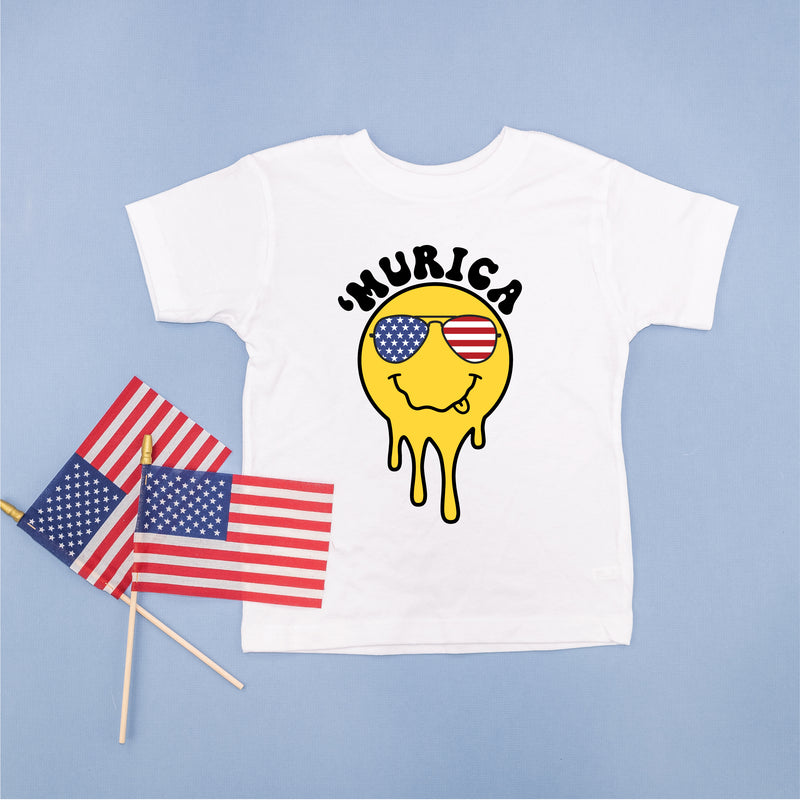 'Murica Smiley - Short Sleeve Child Shirt