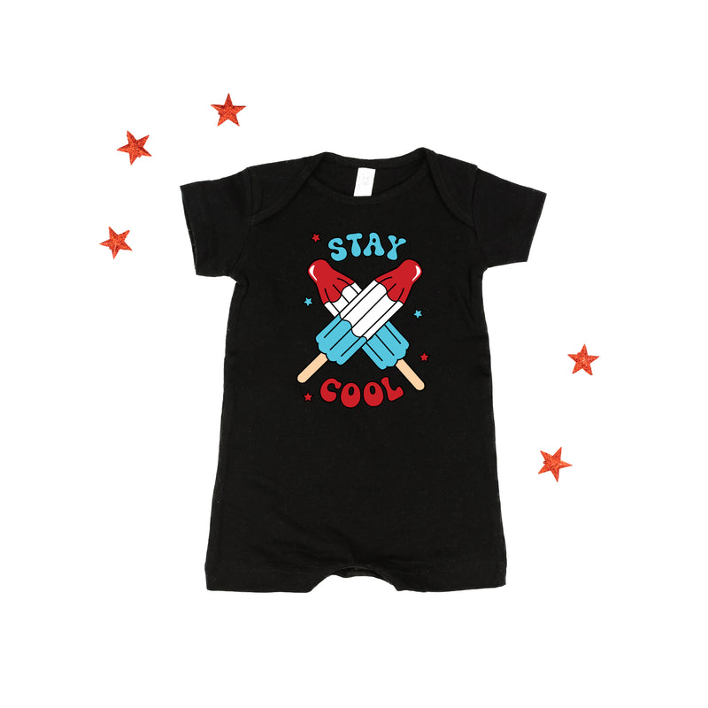 Stay Cool - Popsicles - Short Sleeve / Shorts - One Piece Baby Romper