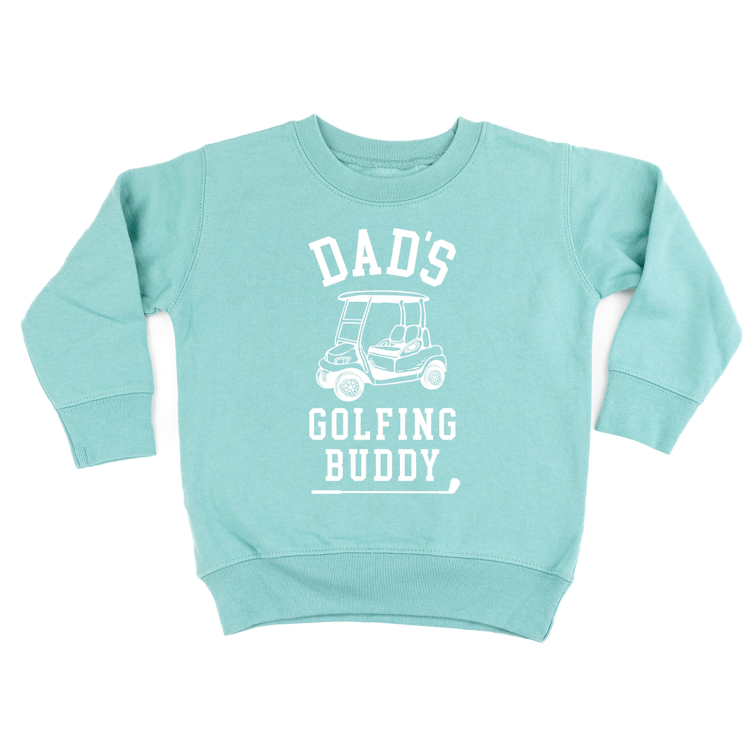 Dad's Golfing Buddy - Child Sweater Little Mama Shirt Shop