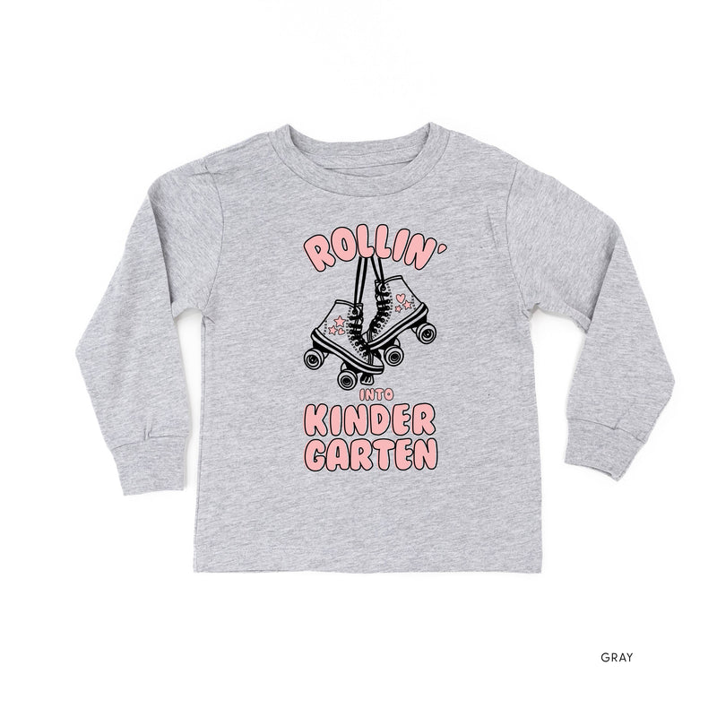Rollerskates - Rollin' into Kindergarten - Long Sleeve Child Shirt